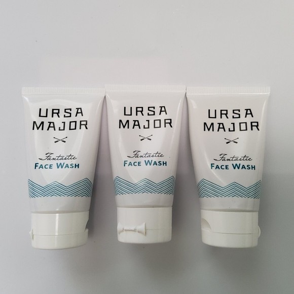Lot Of 3- URSA MAJOR Fantastic Face Wash Travel Size - Picture 1 of 3
